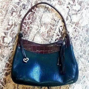 Brighton leather shoulder bag